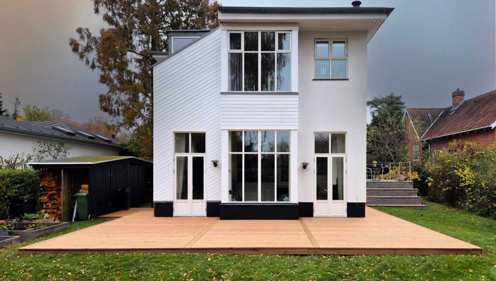Thermowood terrassedæk i Charlottenlund billede 2