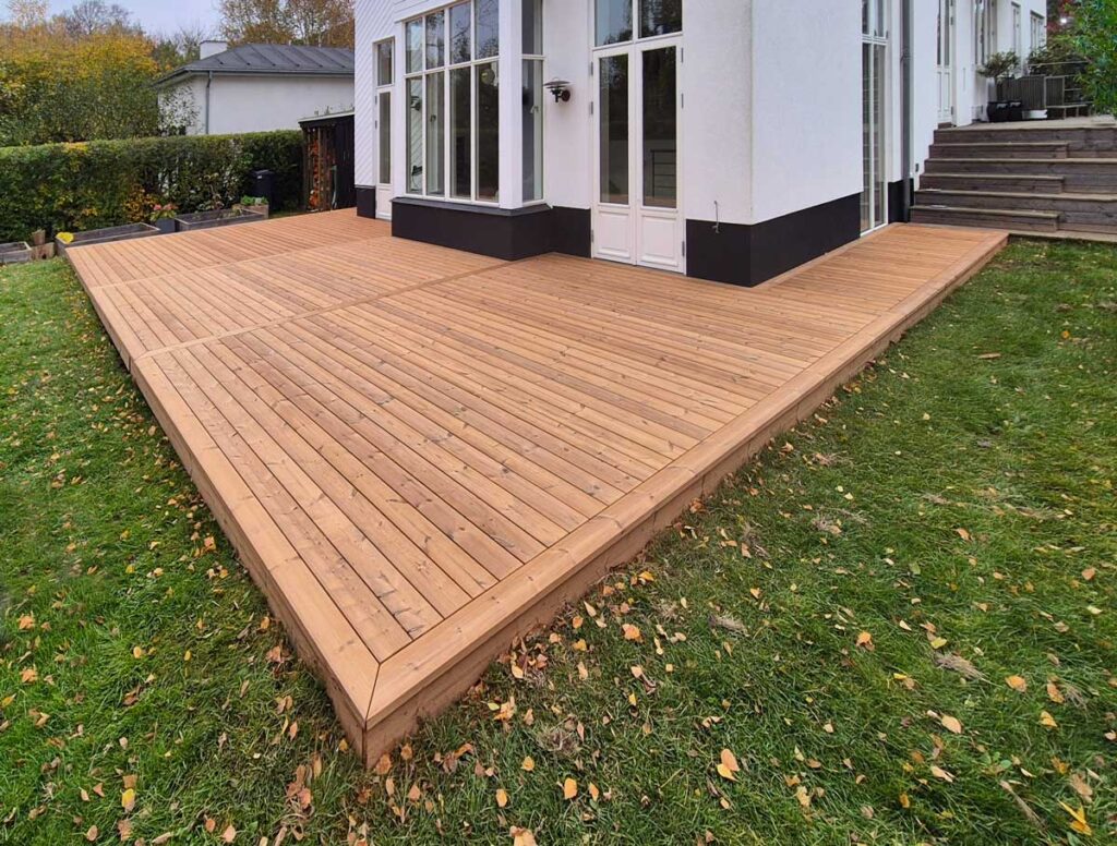 Thermowood terrassedæk i Charlottenlund billede 5