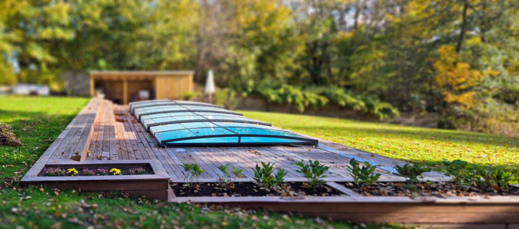 Ipé poolterrasse m. skur og teknikrum billede 4