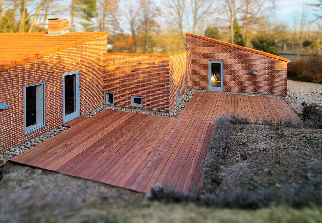 Terrasse i cumaru hårdttræ | Hillerød billede 2