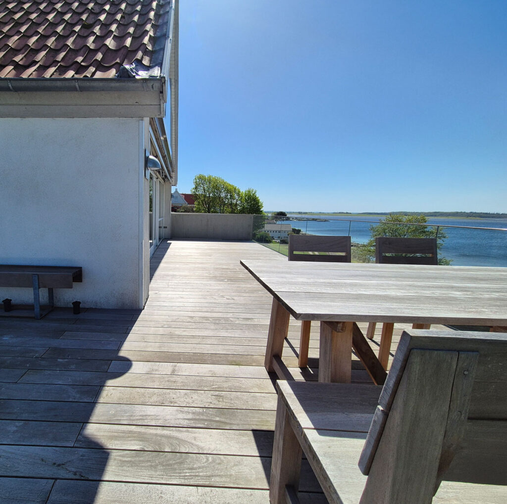 Cumaru Tagterrasse med glasværn | Jyllinge