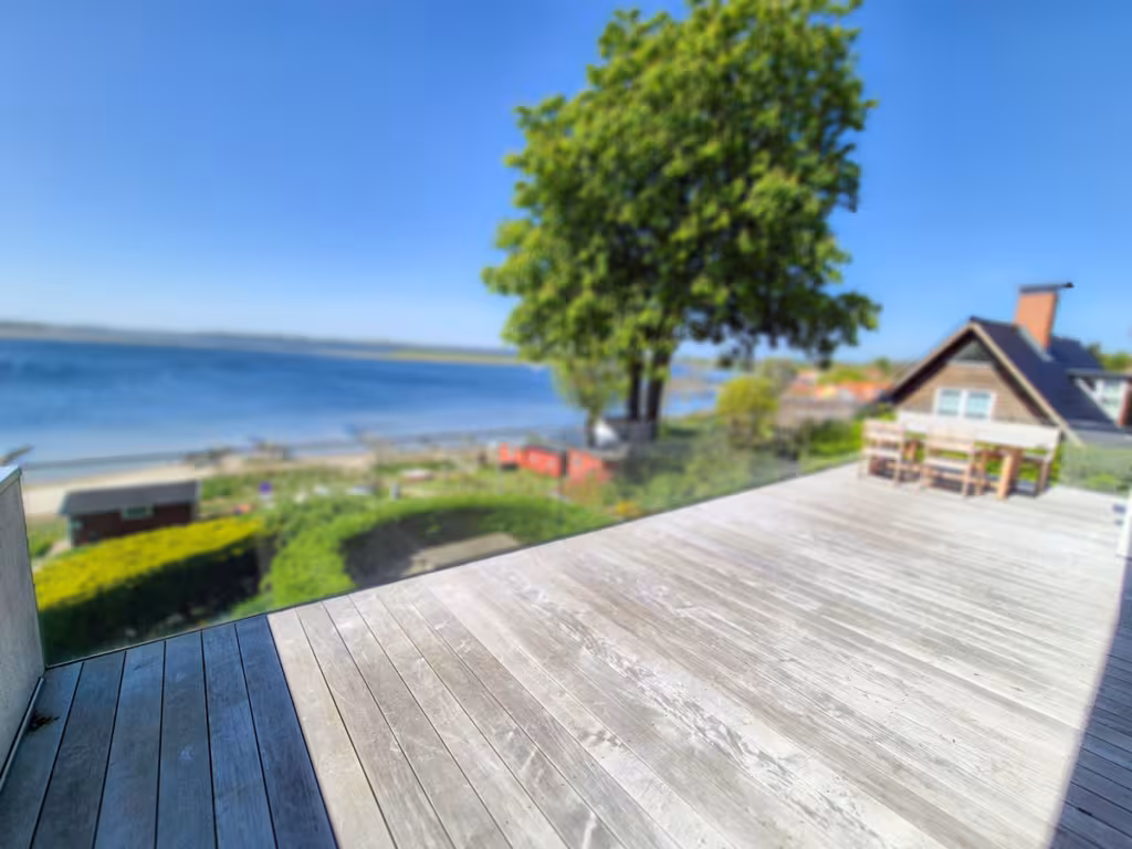 Cumaru Tagterrasse med glasværn | Jyllinge billede 2