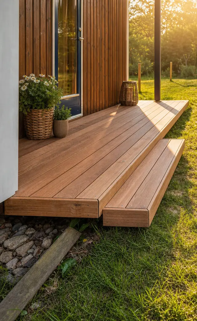Træterrasse