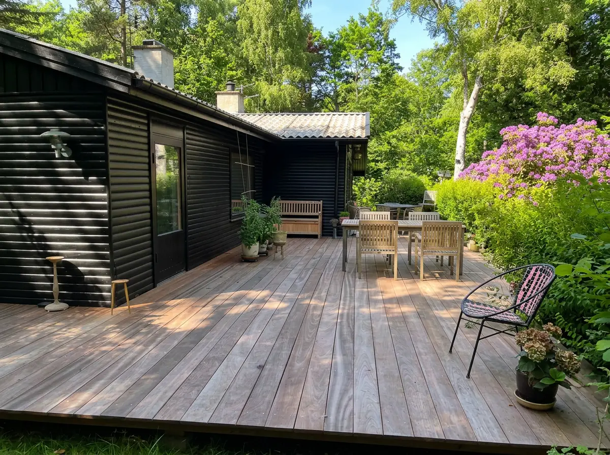 Træterrasse